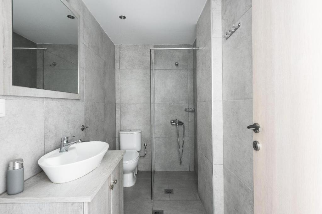 Blue Horizon 3 Apartment Nea Kallikrateia ภายนอก รูปภาพ
