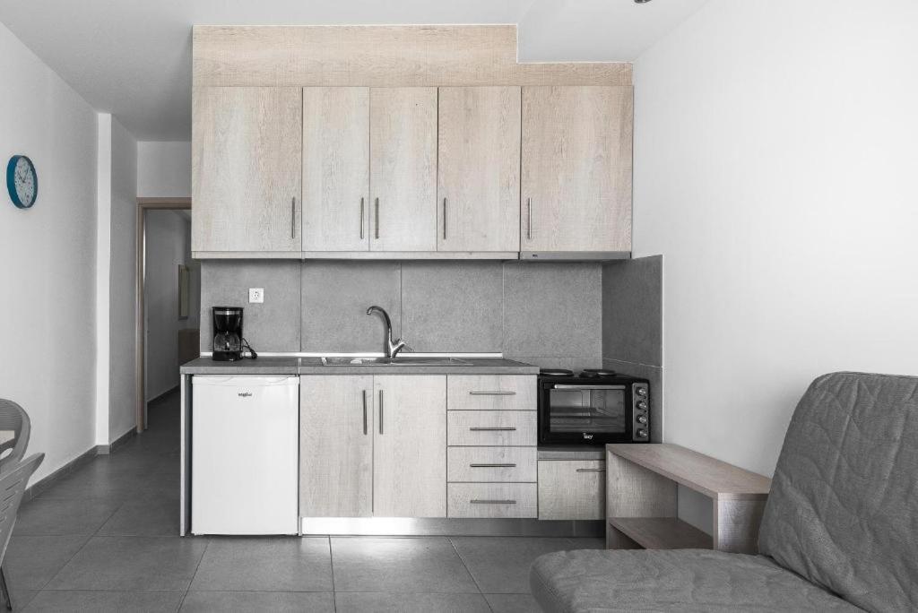 Blue Horizon 3 Apartment Nea Kallikrateia ภายนอก รูปภาพ