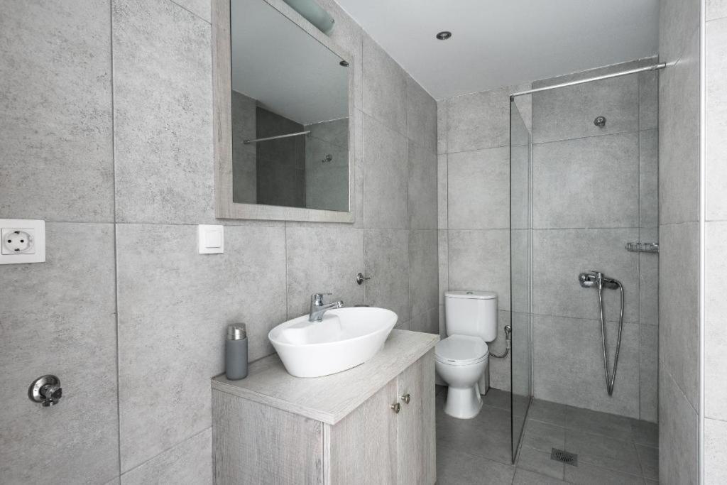 Blue Horizon 3 Apartment Nea Kallikrateia ภายนอก รูปภาพ