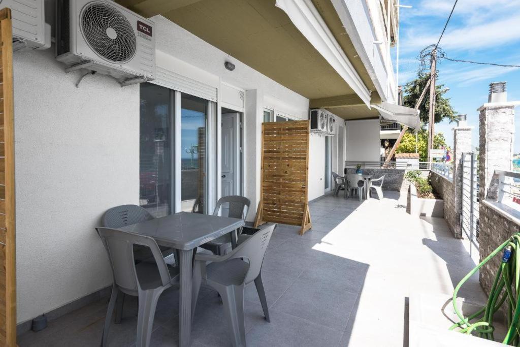 Blue Horizon 3 Apartment Nea Kallikrateia ภายนอก รูปภาพ